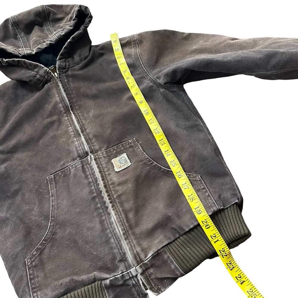 Carhartt Kids Brown Hooded Jacket - Picture 9 of 9